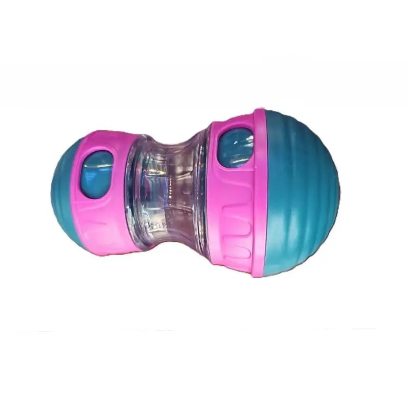 Durable Dog Puzzle Toy with Elliptical Track Rolling Food Ball That Increases Intelligence Interactive Leaky Treat Dispenser