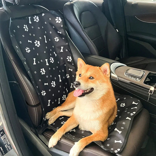 Waterproof Pet Car Seat Cover for Dogs&CatsEasy Clean Travel Mat for Front & Back Seat MatHeavy Duty Dog Car Seat Protector
