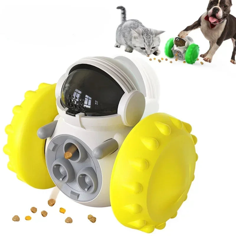 Interactive Tumbler Slow Feeder Funny Toy Food Treat Dispenser for Pet Dogs Cats Training Dog Puzzle Toys Pet Food Supplies