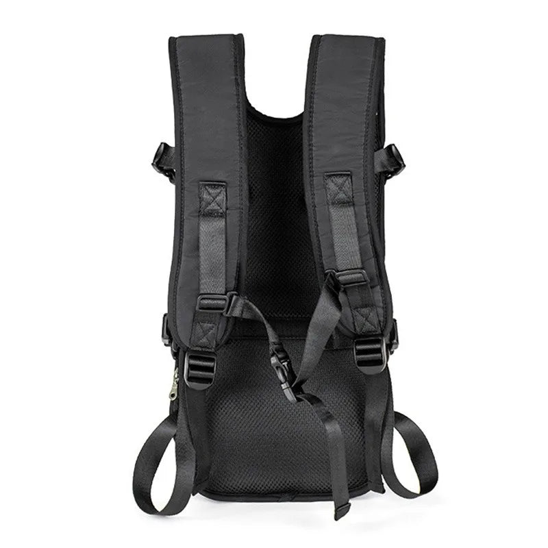 Travel Dog Backpacks Shoulder Bag Large Cute Luxury Dog Backpacks Carriying Hiking Transport Buckle Type Chest Bags Puppy Pets