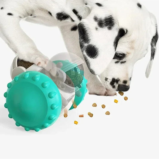 Interactive Tumbler Slow Feeder Funny Toy Food Treat Dispenser for Pet Dogs Cats Training Dog Puzzle Toys Pet Food Supplies