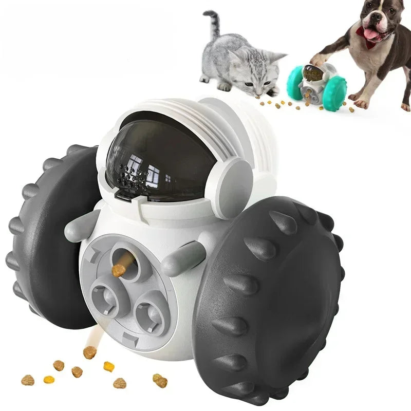 Interactive Tumbler Slow Feeder Funny Toy Food Treat Dispenser for Pet Dogs Cats Training Dog Puzzle Toys Pet Food Supplies