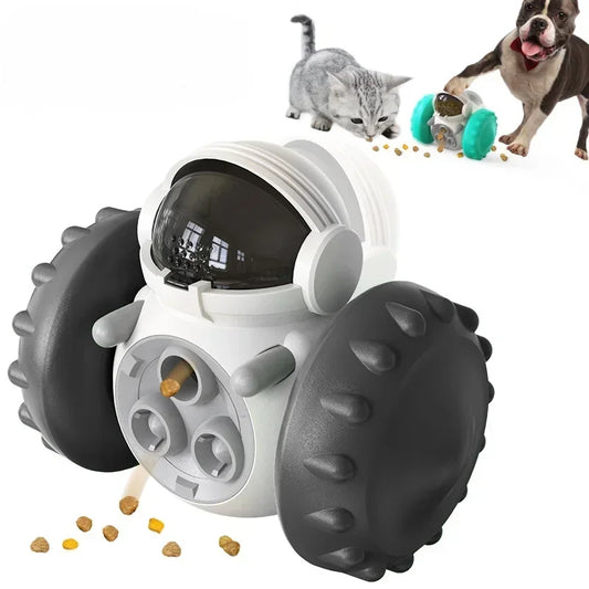 Interactive Tumbler Slow Feeder Funny Toy Food Treat Dispenser for Pet Dogs Cats Training Dog Puzzle Toys Pet Food Supplies