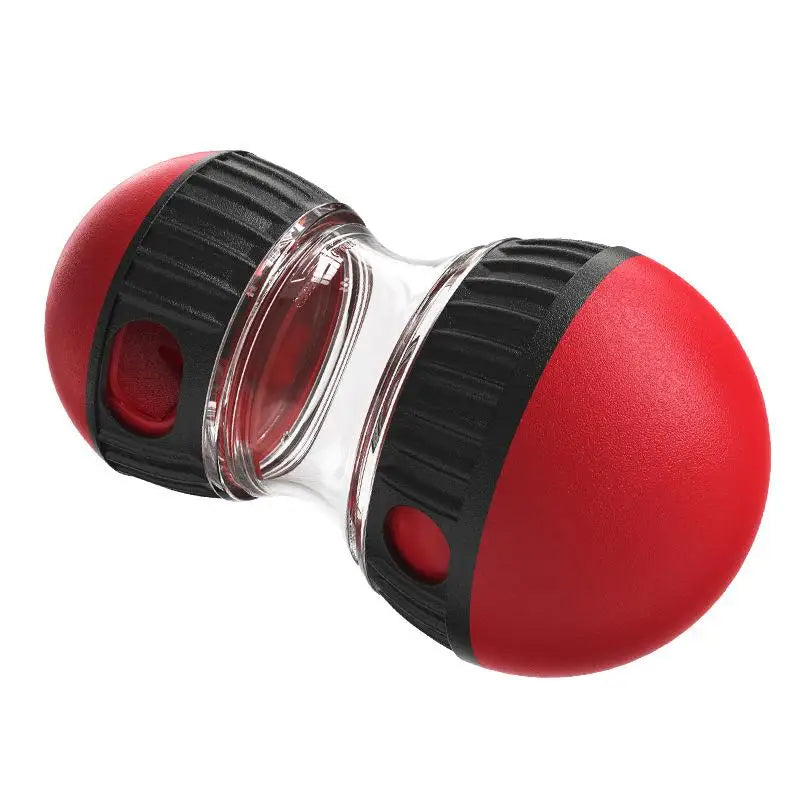 Durable Dog Puzzle Toy with Elliptical Track Rolling Food Ball That Increases Intelligence Interactive Leaky Treat Dispenser