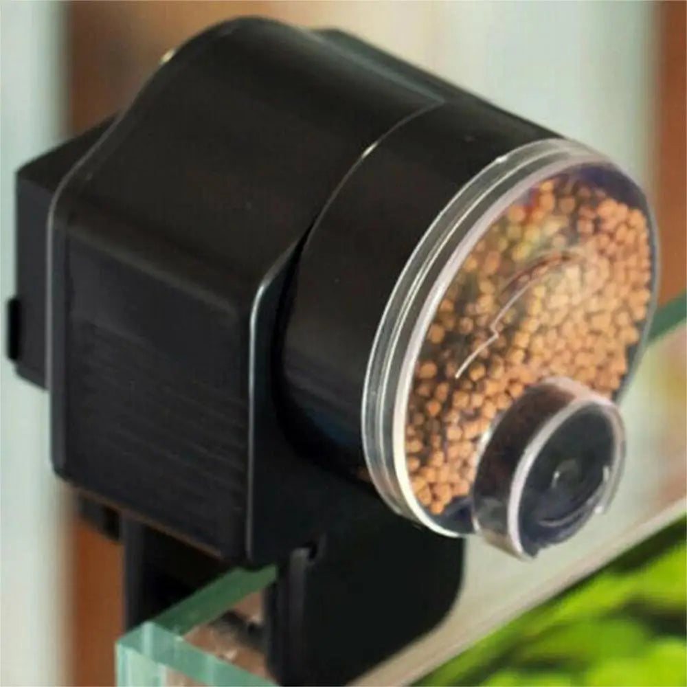 Automatic Fish Feeder Aquarium Automatic Fish Feeder Vacation Timer Feeder For Fish Tank Electric Adjustable Auto Fish Food