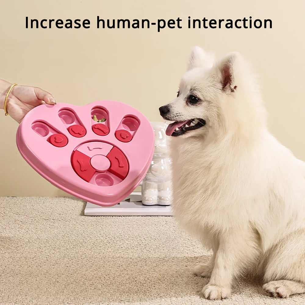 Dog Puzzle Toys Slow Feeder Interactive Iq Food Dispenser Nonslip Bowl Dog Interactive Toy Pet Puzzle Cat Dogs Training Game