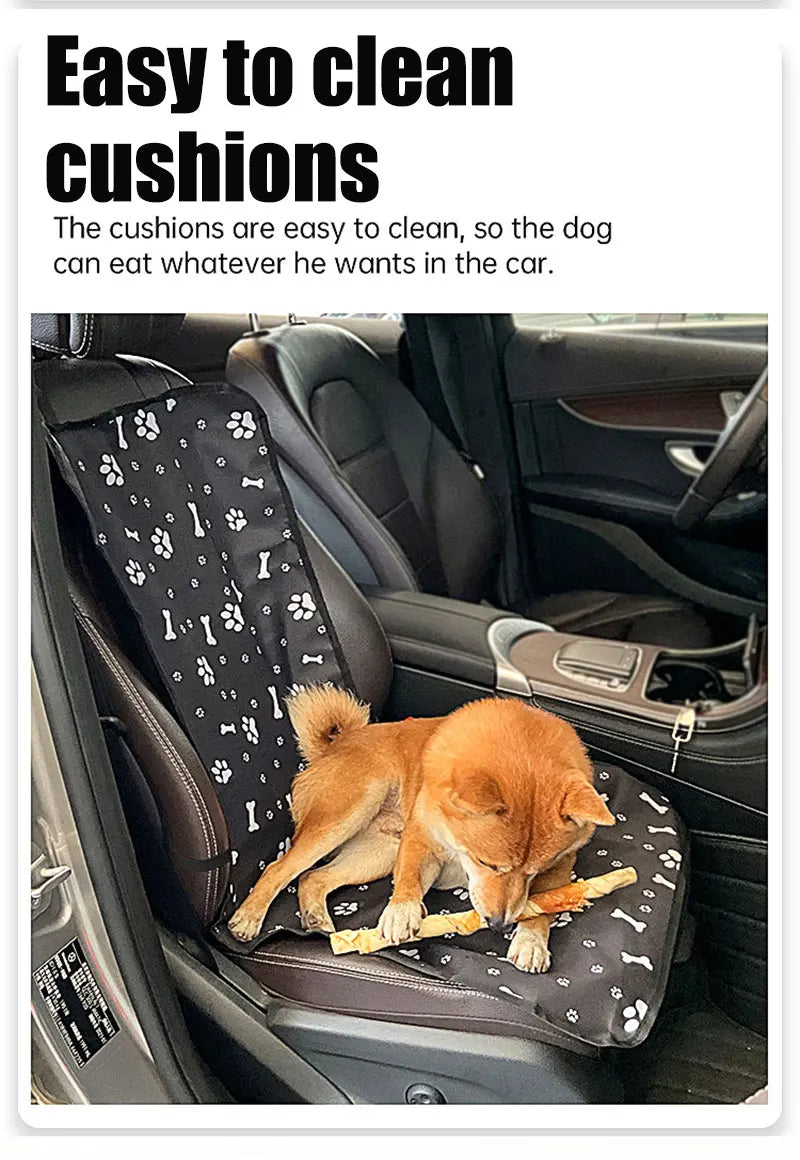 Waterproof Pet Car Seat Cover for Dogs&CatsEasy Clean Travel Mat for Front & Back Seat MatHeavy Duty Dog Car Seat Protector