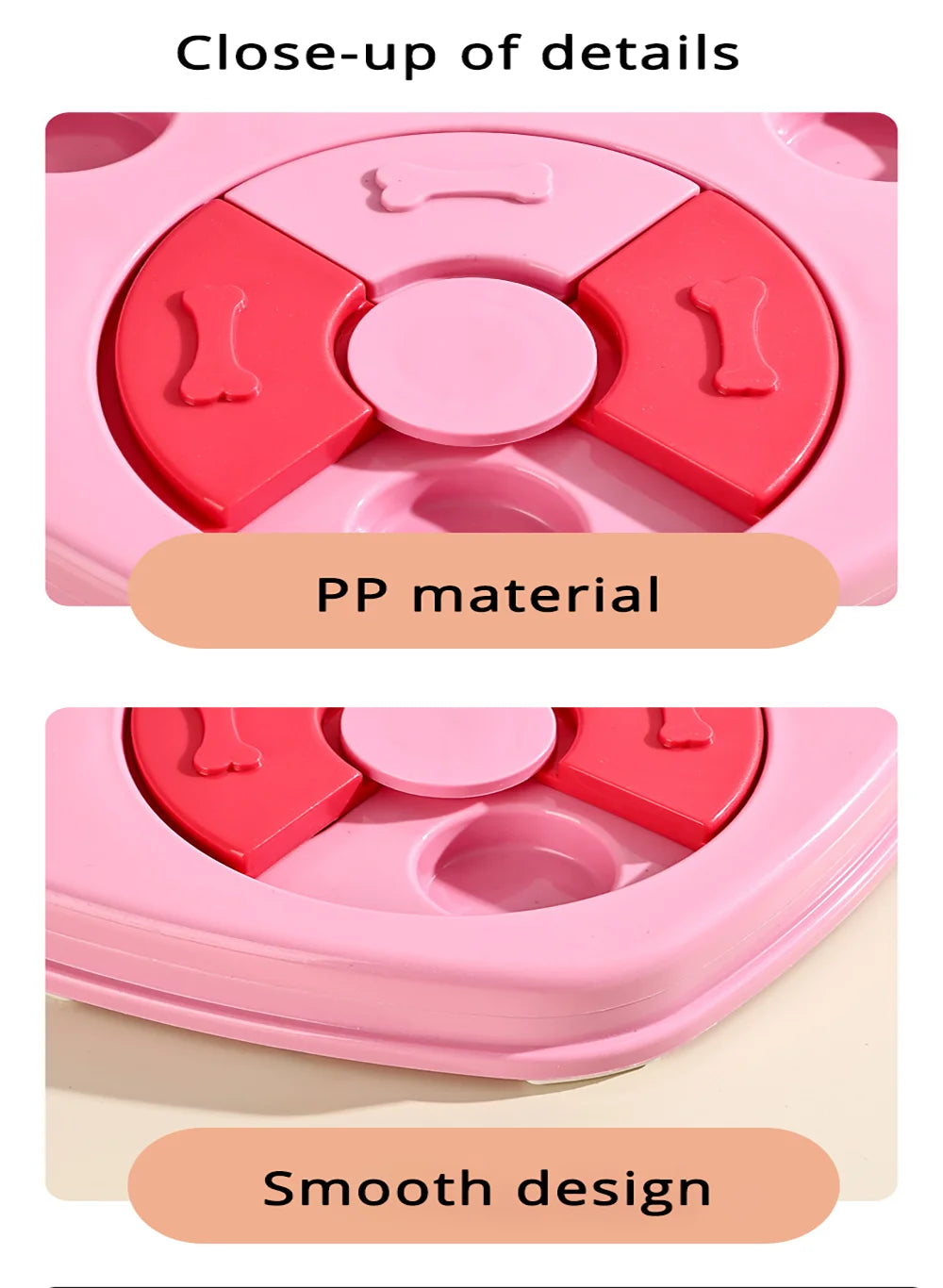 Dog Puzzle Toys Slow Feeder Interactive Iq Food Dispenser Nonslip Bowl Dog Interactive Toy Pet Puzzle Cat Dogs Training Game