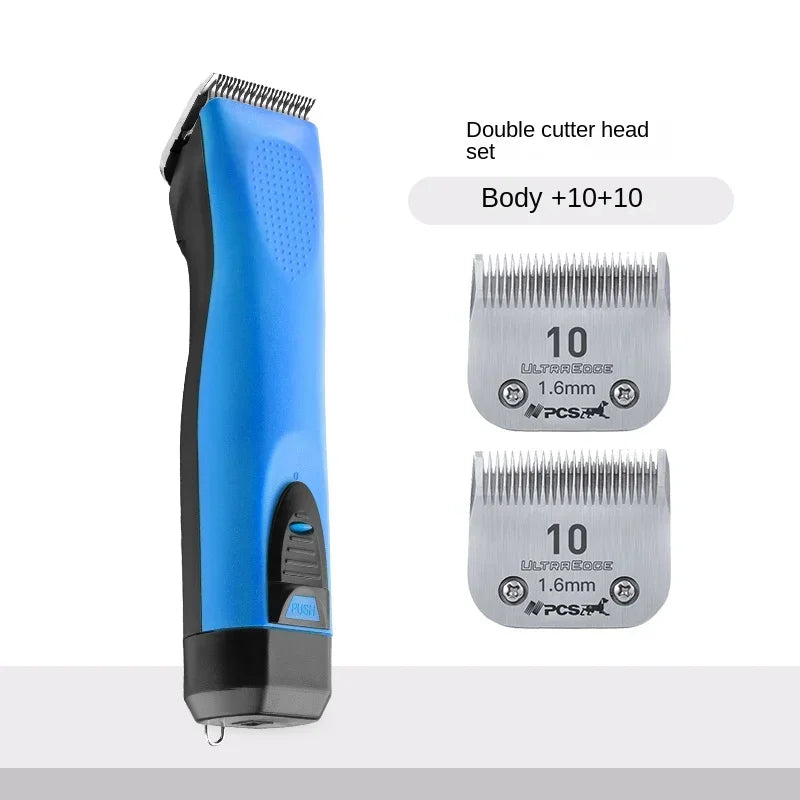 Pet Electric Hair Clipper Dog Beauty Clipper Shaver Shaver Full Set Waterproof Multifunctional Cleaning Supplie Detachable Blade