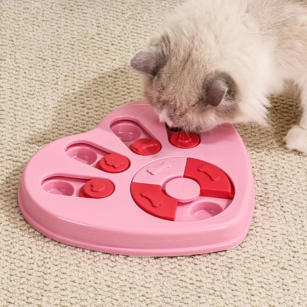 Dog Puzzle Toys Slow Feeder Interactive Iq Food Dispenser Nonslip Bowl Dog Interactive Toy Pet Puzzle Cat Dogs Training Game