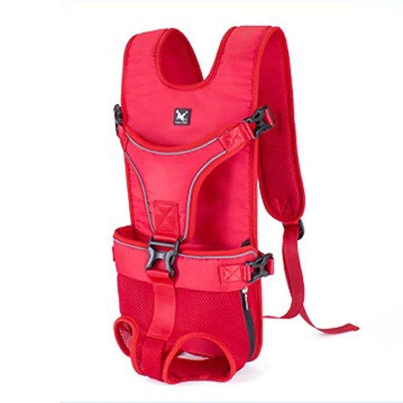 Travel Dog Backpacks Shoulder Bag Large Cute Luxury Dog Backpacks Carriying Hiking Transport Buckle Type Chest Bags Puppy Pets