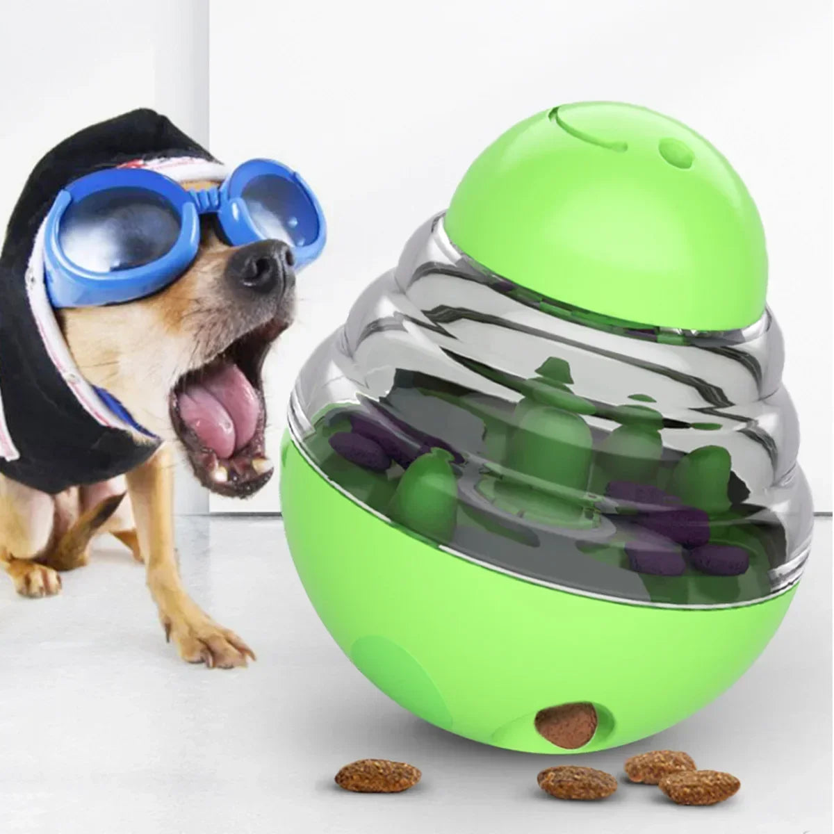 Interactive Tumbler Slow Feeder Funny Toy Food Treat Dispenser for Pet Dogs Cats Training Dog Puzzle Toys Pet Food Supplies