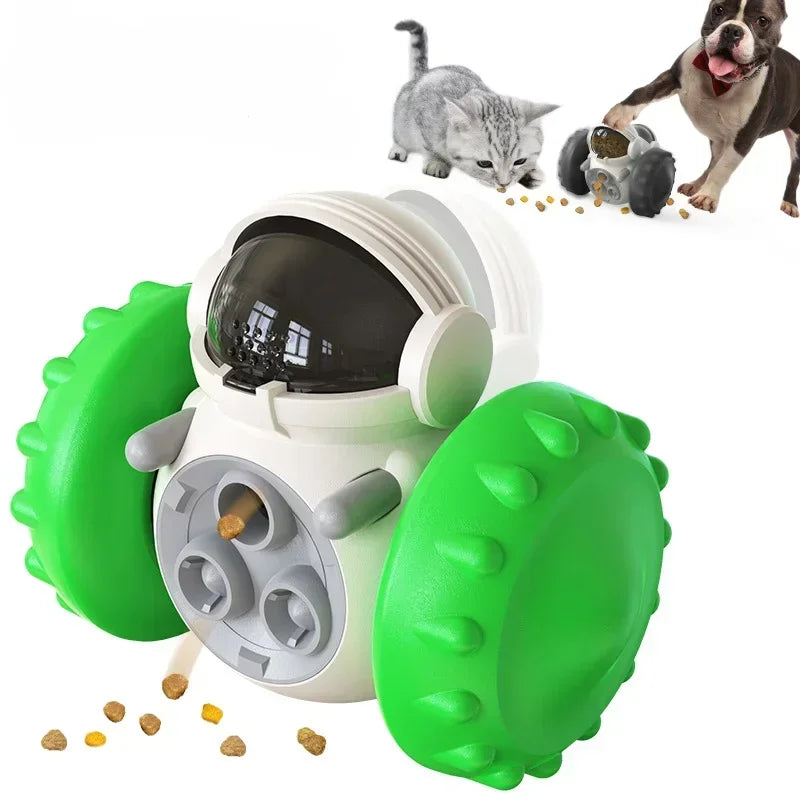 Interactive Tumbler Slow Feeder Funny Toy Food Treat Dispenser for Pet Dogs Cats Training Dog Puzzle Toys Pet Food Supplies
