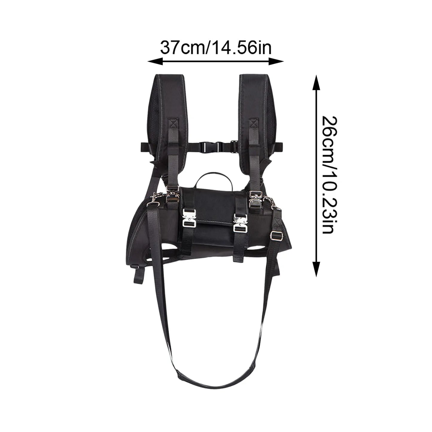 Dog Backpack Carrier - Spine-Friendly For Midium To Large Dogs,Horizontal Design Dog Carrier Adjustable Back Straps For Outdoor