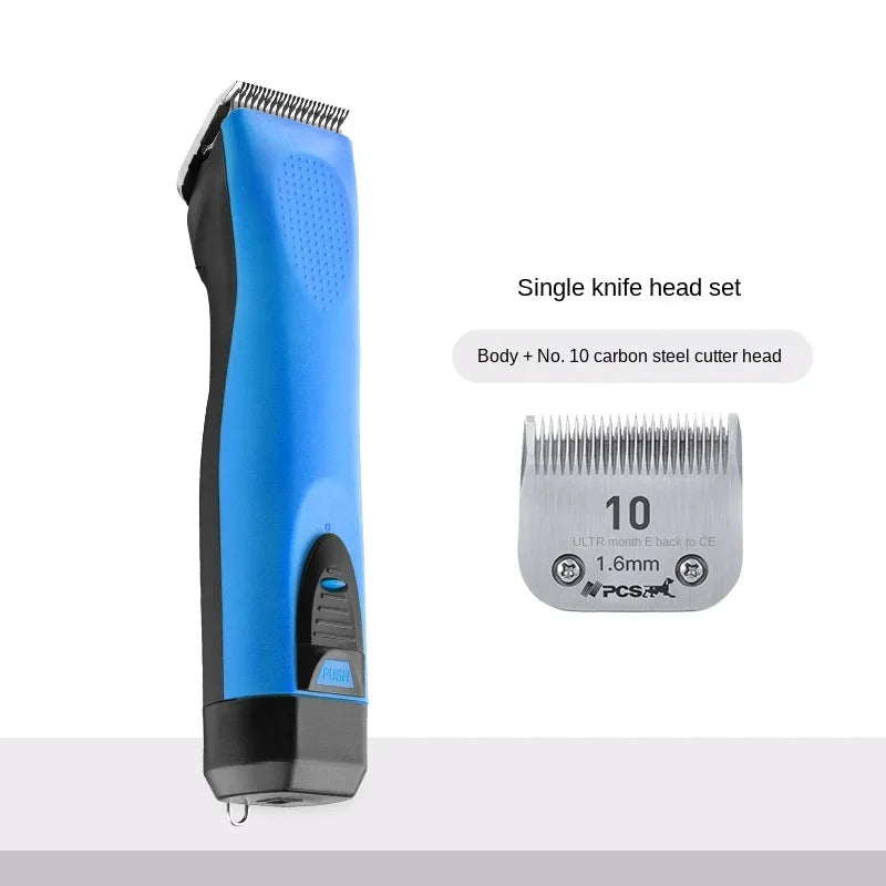 Pet Electric Hair Clipper Dog Beauty Clipper Shaver Shaver Full Set Waterproof Multifunctional Cleaning Supplie Detachable Blade
