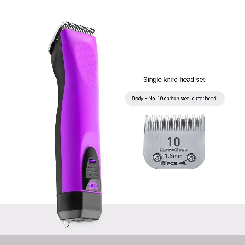 Pet Electric Hair Clipper Dog Beauty Clipper Shaver Shaver Full Set Waterproof Multifunctional Cleaning Supplie Detachable Blade